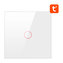 Smart Light Switch ZigBee Avatto ZTS02-EU-W1 1 Way TUYA (white)