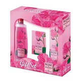 Biofresh Rose of Bulgaria dárkový set pro ženy - tělový balzám, mýdlo a krém na ruce