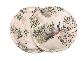 BIO Vložky do podprsenky - Pávi (PUL)