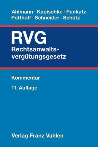Rechtsanwaltsvergütungsgesetz