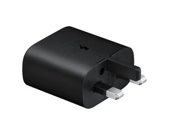 EP-TA800EBE Samsung USB-C 25W Cestovní nabíječka UK Black (OOB Bulk)