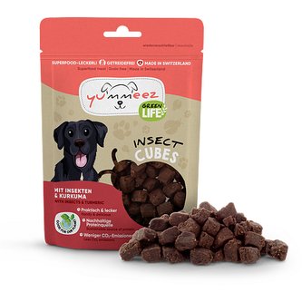 Yummeez Green Life Cubes s hmyzem 100 g