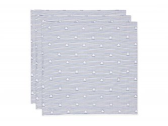Pleny 3 ks 70x70 cm Miffy Stripe Navy