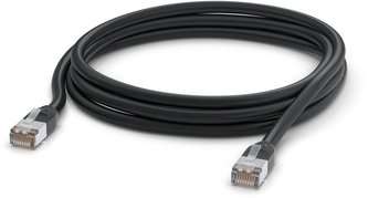Ubiquiti Patch kabel, venkovní, STP, Cat5e, 3m, černá