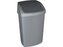 Odpadkový koš s výklopným víkem "Swing top", stříbrná-grafitová, 50 l, CURVER 167909