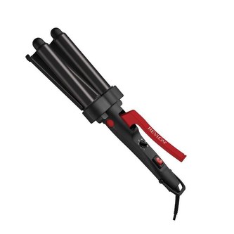 Revlon Wave Master RVIR3056UKE kulma na vlasy, trojkulma, průměr 28 mm, 30 teplot, keramika a turmalín, černá Revlon Wave Master RVIR3056UKE kulma na vlasy, trojkulma, průměr 28 mm, 30 teplot, keramika a turmalín, černá
