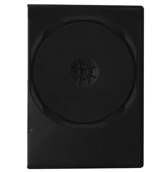 Obal na CD/DVD Cover IT pro 6 DVD, černá, 14mm  (10ks/bal)