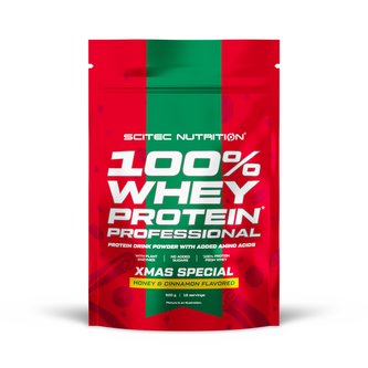 Scitec Nutrition 100% WP Professional 500 g honey cinnamon