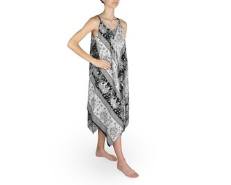 Dámské šaty IRADA, sloni, černé