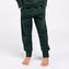Moniel Dětské rostoucí tepláky Basic Dark Green 74 cm