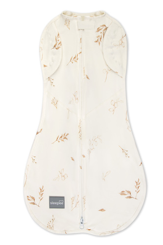 Zavinovačka Sleepee Second Step Swaddle s čepičkou zdarma Bohemian Botanic