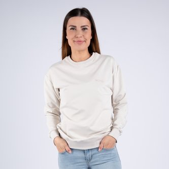 Moniel dámská mikina Basic Light Beige S