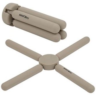 podložka 22cm KŘÍŽ pod hrnec, SILIKON