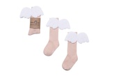 Mama's Feet Dětské podkolenky s křidélky Biscuit Angels meruňkové 4-6 let