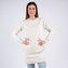 Moniel kojící mikina dlouhá Basic Light Beige M