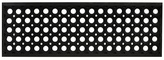Gumová rohožka - předložka na schody DOMINO černá 25x75 cm Mybesthome