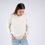 Moniel kojící mikina krátká Basic Light Beige M