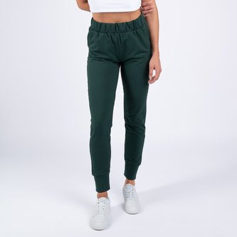 Moniel dámské tepláky Basic Dark Green M