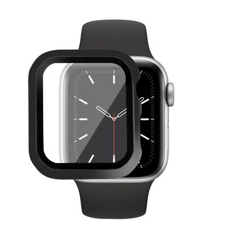 Epico Glass Case Apple Watch 4/5/6/SE (40 mm) - černá
