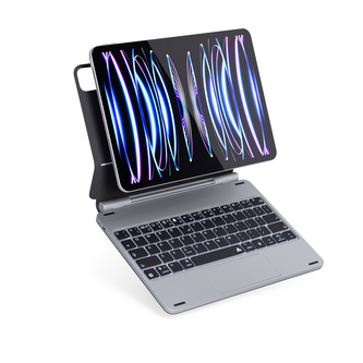 Epico Aluminium Keyboard Case for Apple iPad Pro 11" (2018/2020/2021/2022), iPad Air 10,9" (2020/2022) - maďarština