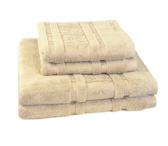 Forbyt, Ručník nebo osuška, New Bambus Line, béžový 30 x 50 cm