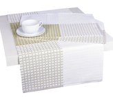 Forbyt, Prostírání bavlněné, Cubes, smetanovobéžový 33 x 45 cm