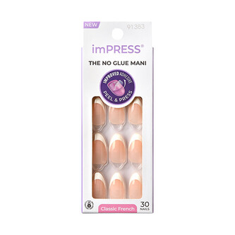 KISS Samolepící nehty ImPRESS Nails - Everlasting 30 ks woman