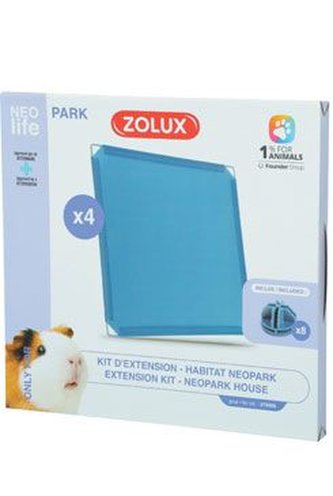 Komponenty NEOLIFE NEOPARK morče 4panely plné Zolux