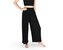 Volné kalhoty PAKPAO s širokou pasovku - černé
