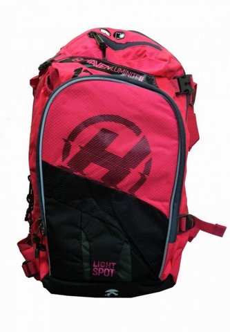 batoh HAVEN LUMINITE II 18l černo/růžový bez rezervoáru batoh HAVEN LUMINITE II 18l černo/růžový bez rezervoáru