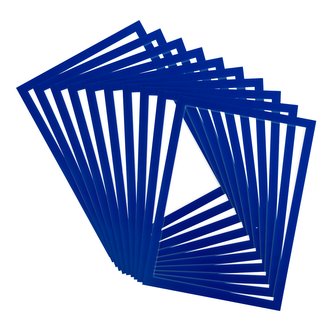 tarifold Magneto PRO otevřený rámeček A4, A4, PVC, modrý, 10 ks