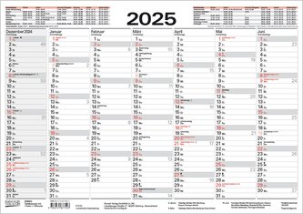Tafelkalender A3 2025