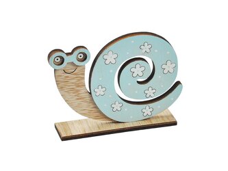 šnek modrý ulita 12,5cm 2221603