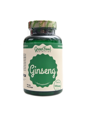 GreenFood nutrition - Ginseng 90 kapslí ženšen