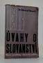 Úvahy o Slovanství: Hlavní problémy slovanské politiky