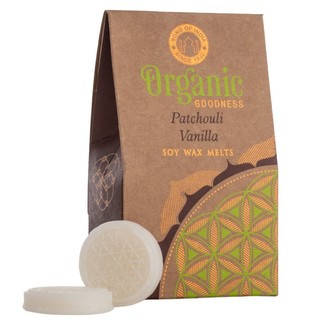 Organický tající vosk v mincích Flower of Life, Patchouli Vanilla