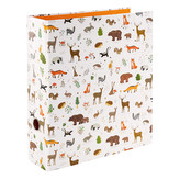 Pořadač A4 pákový 8 cm 29x32 cm Woodland charm white 33938 Woodland charm white GOLDBUCH