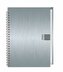 Wochen-Cheftimer A5, Alu silber 2025