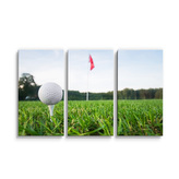 Obraz - 3-dílný Golf: 120x80 cm