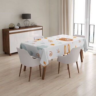 Ubrus Medvěd a liška: 145x240 cm