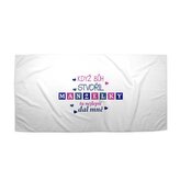 Ručník Když Bůh stvořil manželky: 30x50 cm