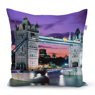 Polštář Tower Bridge: 50x50 cm