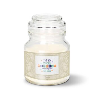 Svíčka Když Bůh stvořil dědečky: 120 g