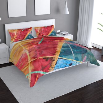 Povlečení Barevné čáry: 140x220 / 90x70 Povlečení Barevné čáry: 140x220 / 90x70