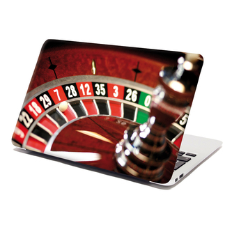 Samolepka na notebook Ruleta: 38x26 cm