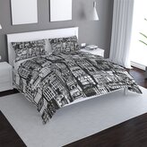 Povlečení Kreslené mrakodrapy: 140x220 / 90x70