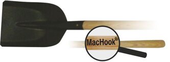 MacHook lopata dren.s nás.130 černá