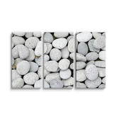 Obraz - 3-dílný Oblázky: 120x80 cm