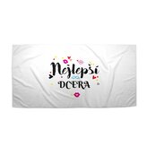 Ručník Nejlepší dcera: 30x50 cm