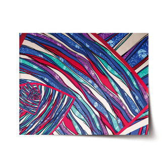 Plakát Pruhovaný motiv 2: 120x80 cm Plakát Pruhovaný motiv 2: 120x80 cm